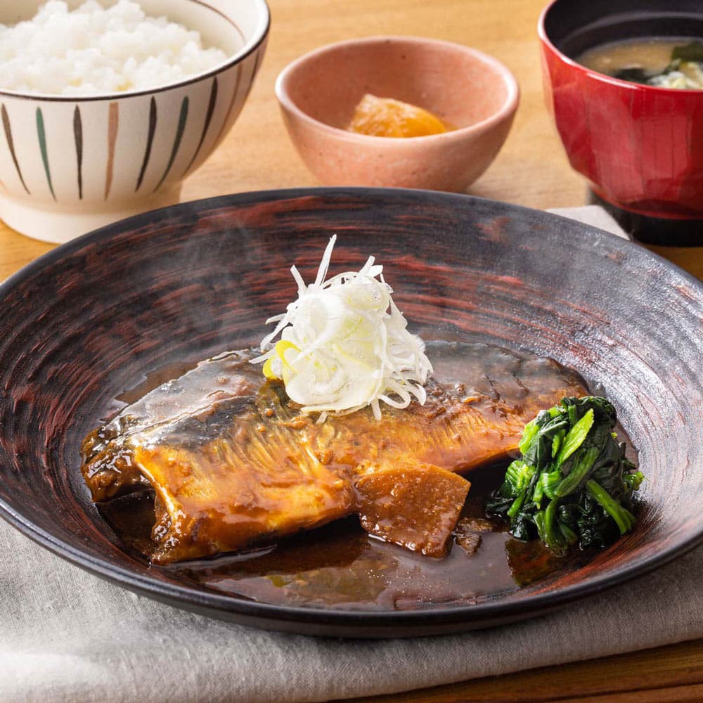 Miso-Simmered Mackerel