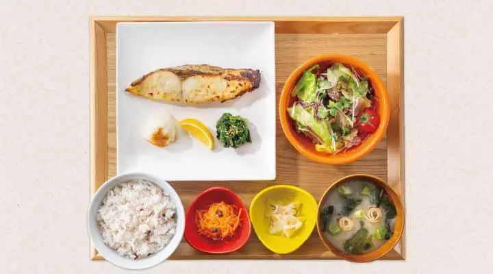 【定食単品】銀ひらすの西京焼き&ランチサラダ