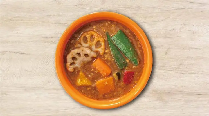ごろっと野菜の味噌キーマカレー