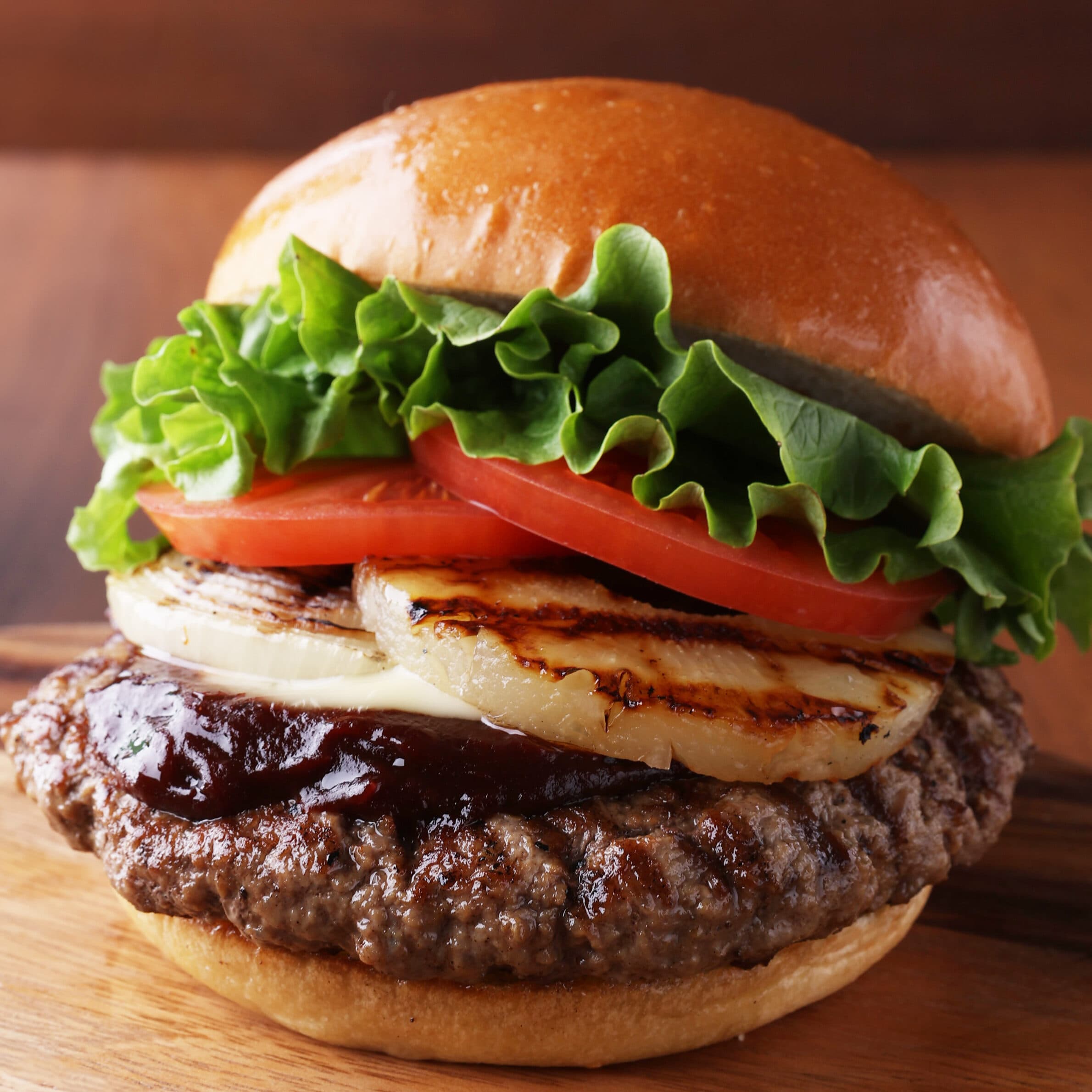 BBQ Pineapple Burger