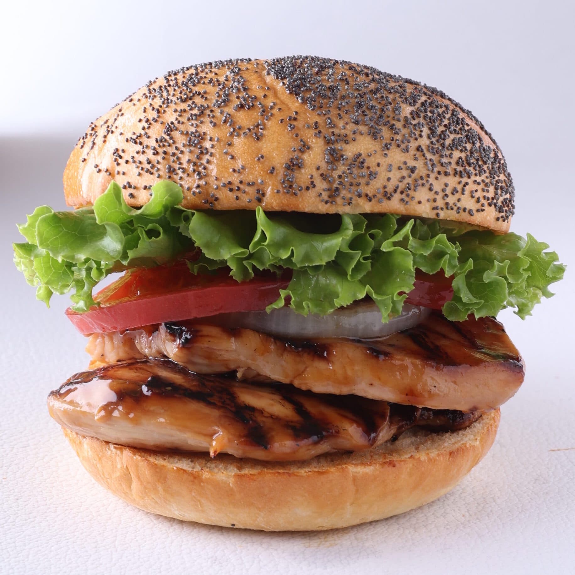 Teriyaki Grilled Chicken Burger