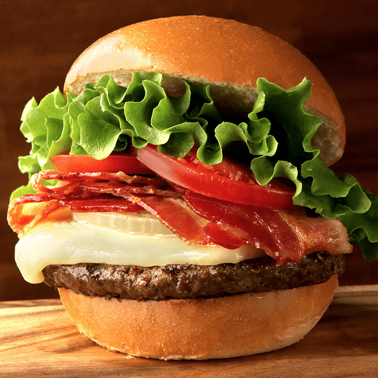 Thick-Cut Cheese Bacon Burger