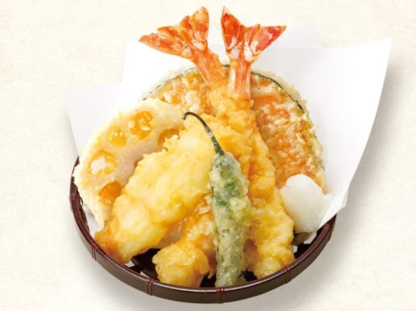 天ぷら盛合せ