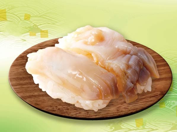 「北海道産」ほっき貝の握り