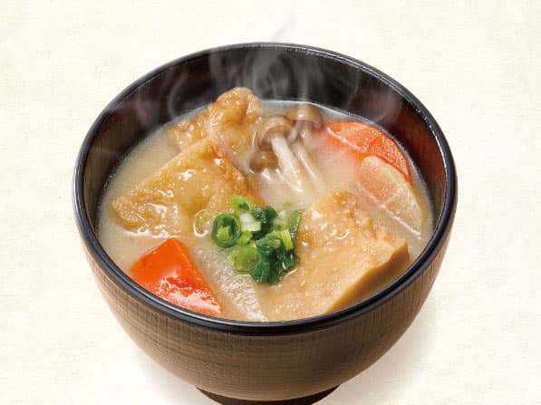 「宇和島産」じゃこ天の味噌汁