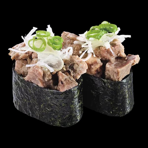 豚タン炭火焼き軍艦