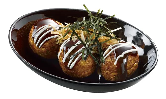 外酥內嫩章魚燒