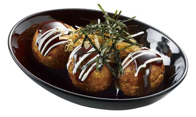 外酥內軟章魚燒