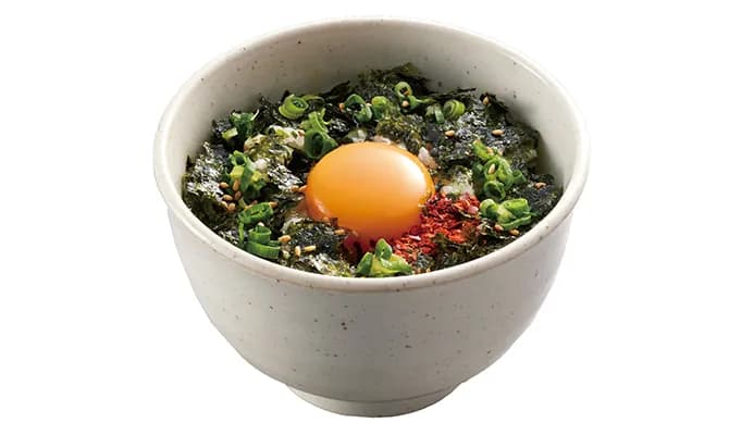 【烤肉專用】韓式海苔生雞蛋拌飯