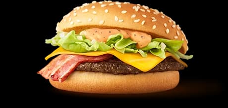 ベーコンレタスバーガー