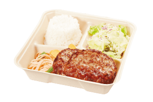 手ごねハンバーグ弁当300g