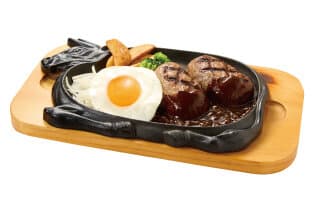 目玉焼き大俵ハンバーグ