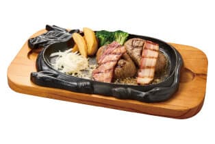 燻製ベーコン大俵ハンバーグ
