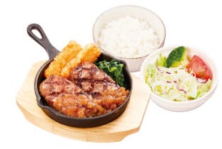 大俵ハンバーグ朝定食