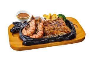 殻付き海老グリル&グリルチキン200g