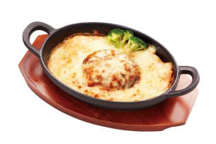 手ごねハンバーグドリア