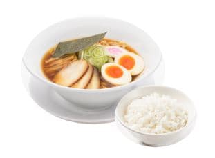 Ajiyoshi Chuka Soba & Half Rice Set