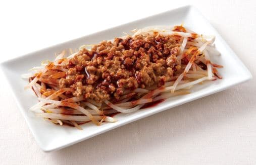 Bean Sprouts with Minced Pork