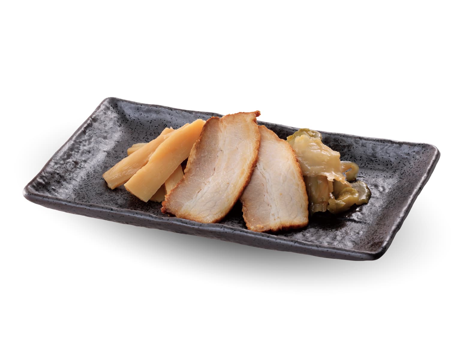 Assorted Chashu, Bamboo Shoots, and Zha Cai