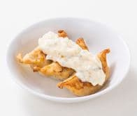 Gyoza with Tartar Sauce