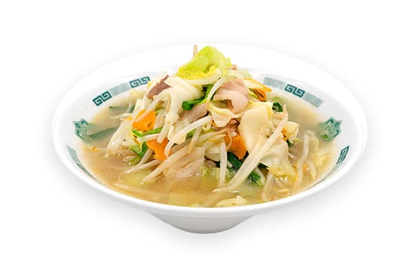 Tanmen con muchas verduras (menos fideos)