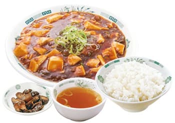 Menú de mapo tofu