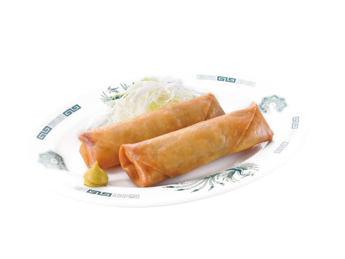Rollitos de primavera de cinco ingredientes