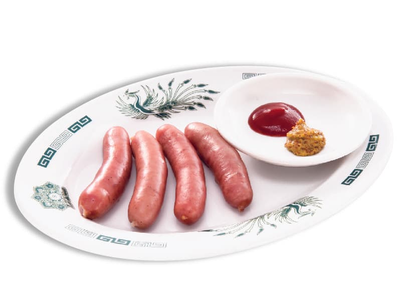 Salchicha picada gruesa