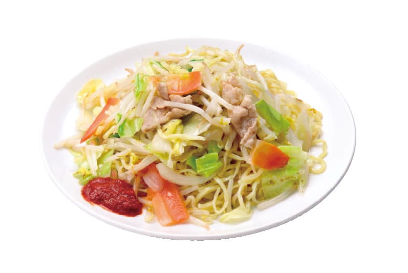 Yakisoba con sal