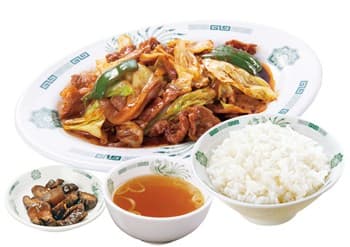 Menú de cerdo salteado picante (Huiguo Rou)