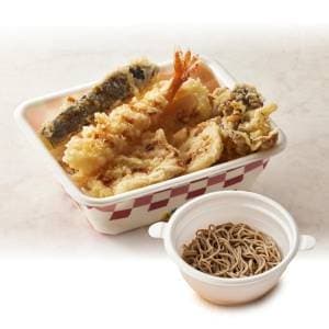 Formule Bento Tempura Donburi All-Star (avec Petit Soba Froid)