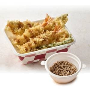 Formule Bento Tempura Donburi Spécial Tenya (avec Petit Soba Froid)