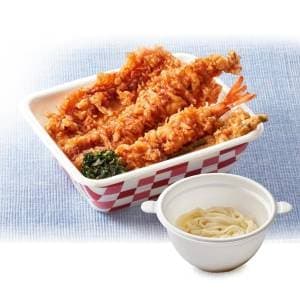 Formule Bento Oedo Tendon Trempé de Sauce (avec Petit Udon Froid)