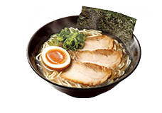 焼豚増量厳選素材の貝節塩ラーメン