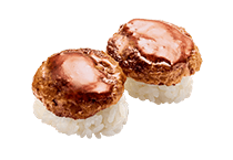 ハンバーグガーリックソース