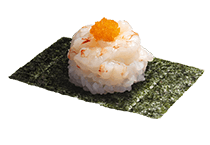 山盛り赤えびつつみ