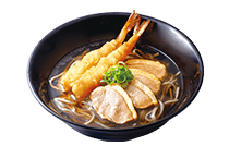 えび天鴨そば