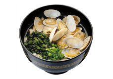 あさりとあおさのうどん