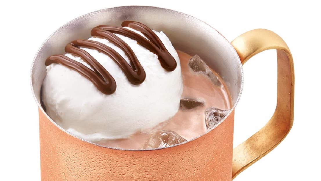 アイス生チョコレートのミルク珈琲