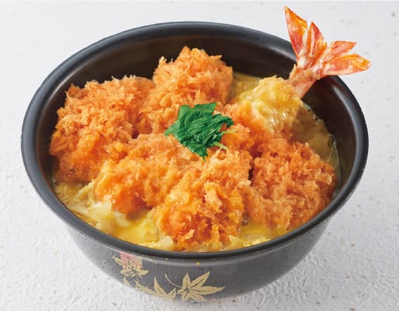ひれ海老丼