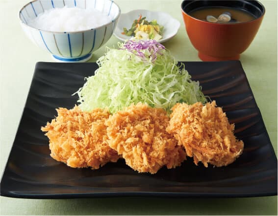 一口ひれかつ御飯