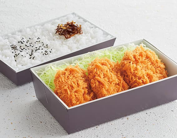 一口ひれかつ弁当