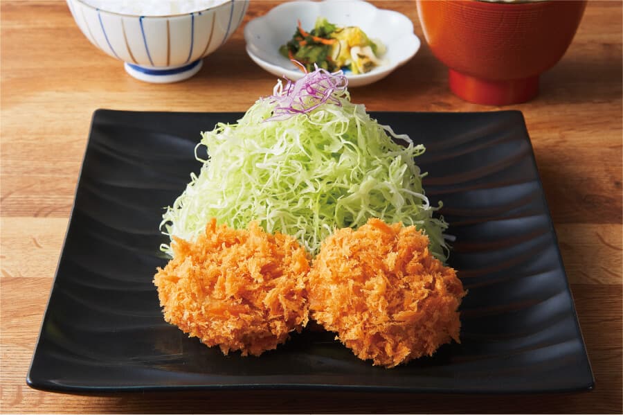 一口ひれかつ御飯(小)