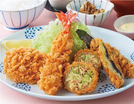 彩り盛合せ膳「葵(あおい)」