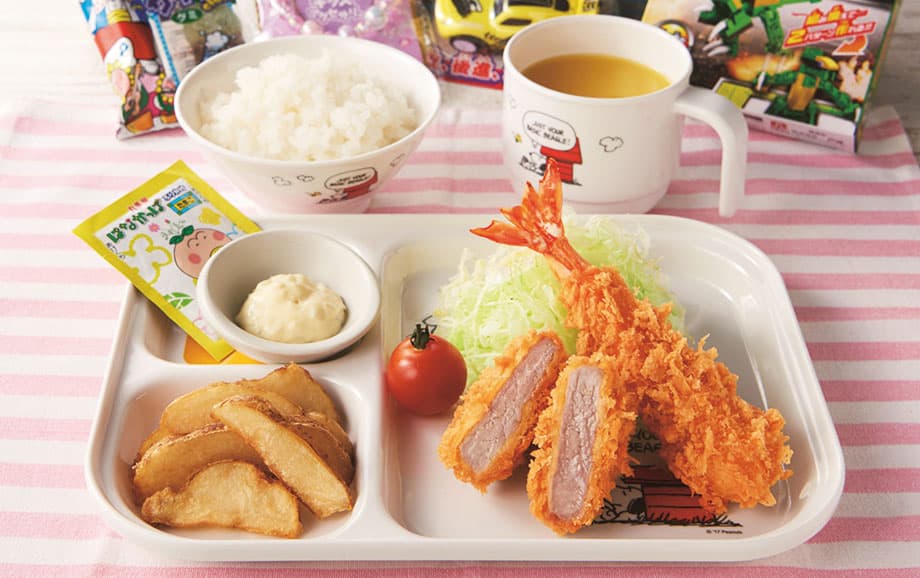 お子様とんかつ御飯