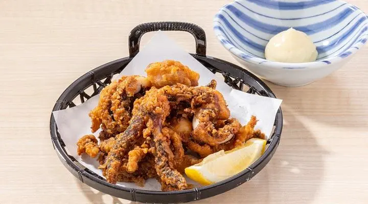 いかげそ唐揚げ