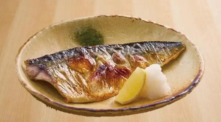 国産さばの塩焼き