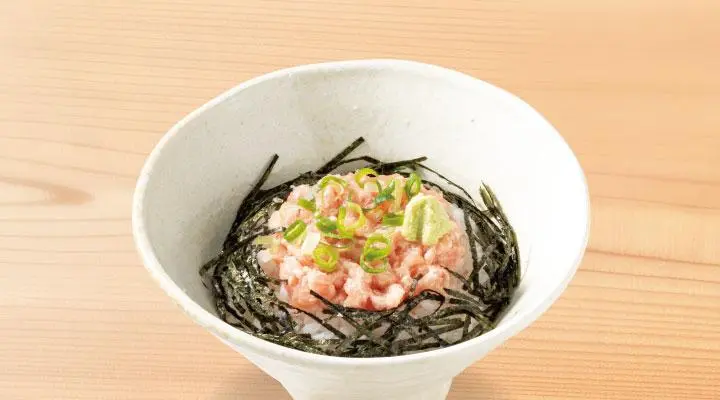 小ねぎとろ丼