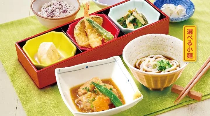 お昼のなないろ夢和膳(鶏のみぞれ煮)