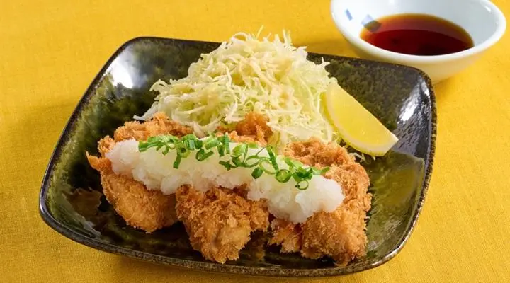 ひれかつおろしポン酢